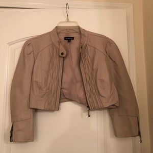 BEBE leather Jacket